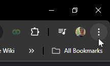 Right-clicking on the extension icon