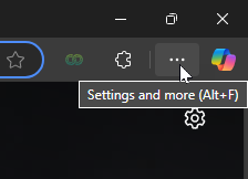 Right-clicking on the extension icon