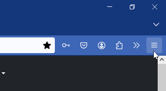 Right-clicking on the extension icon